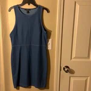 Soft denim dress